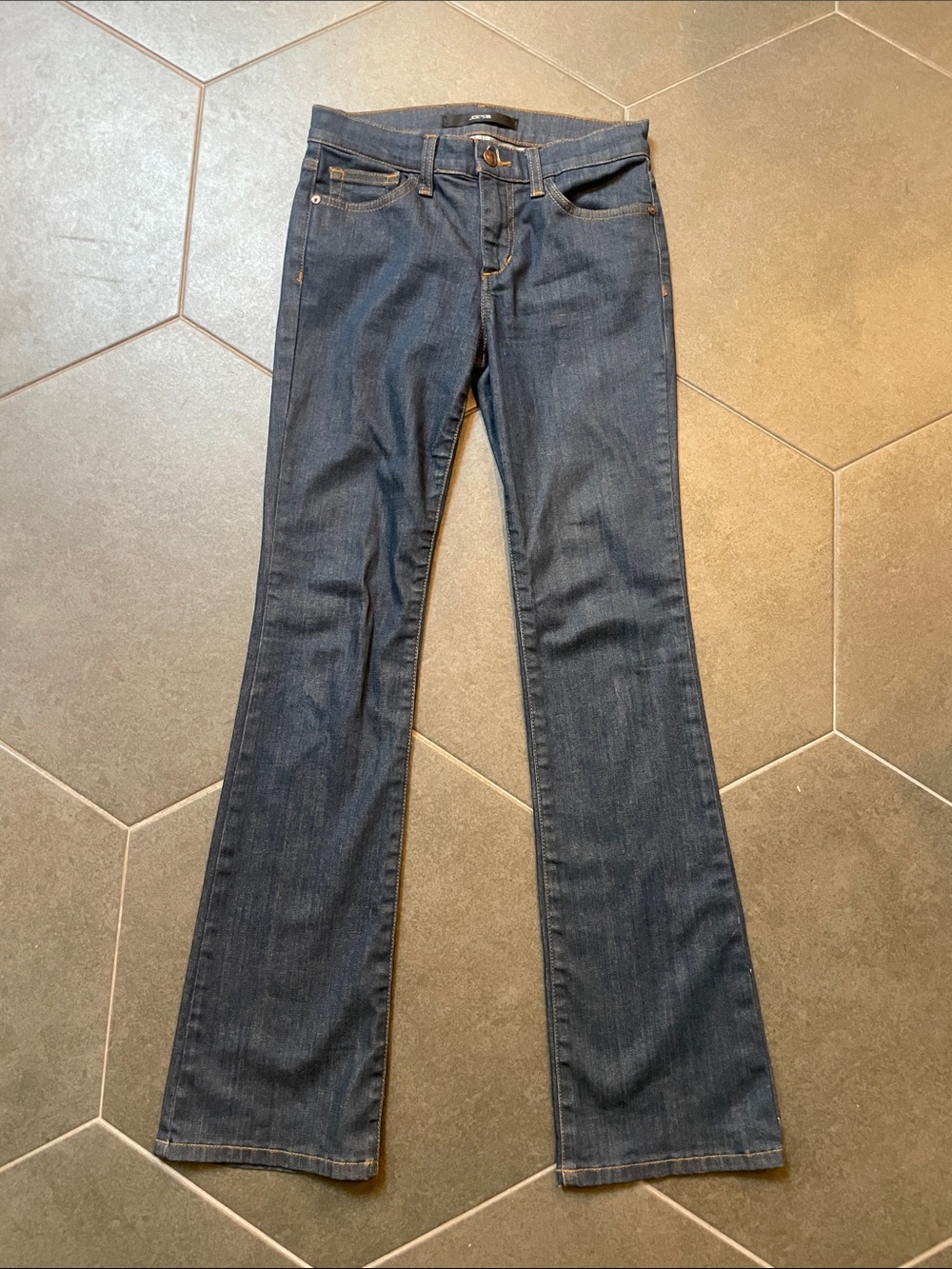 Joe’s Jeans Nahya Denim Women’s Dark Blue Stretch Bootcut Jeans 24